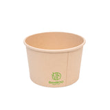 Bols compostables pour nourriture chaude et froide (bambou)