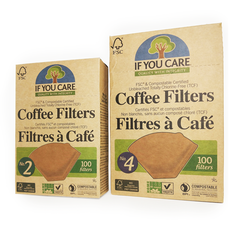 Filtres à café compostables (papier sans PFAS)