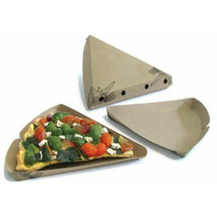 Boîtes pour pointe de pizza compostable (carton kraft)