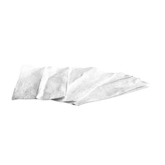 Serviettes de table compostables (papier blanc)