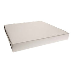 Boîtes à pizza compostables (carton blanc)