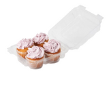 Muffin and Cupcake Container (Transparent PLA)