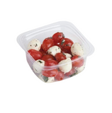 Contenants « deli » rectangulaires compostables (PLA transparent)