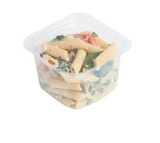 Contenants « deli » rectangulaires compostables (PLA transparent)