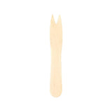 Fourchettes pour dégustation compostables (bois) - Compostable.ca
