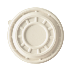 Compostable Round Fibre Trays For Pizza and More