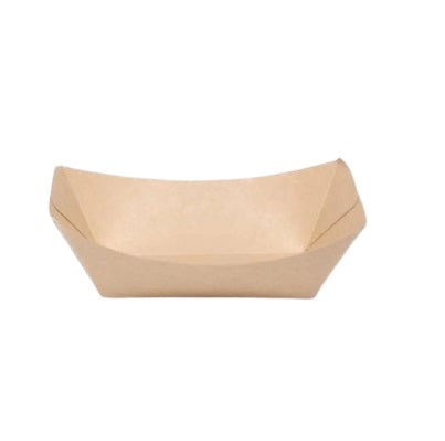 Compostable Bistro Trays (PFAS-Free Kraft Bamboo)