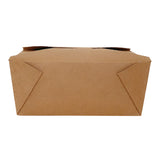 Boîtes à lunch compostables pliables en carton « kraft »