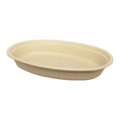 Barquettes à burritos compostables (bagasse)