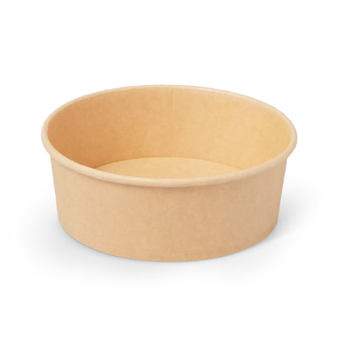 Compostable Bowls for Cold Foods (Kraft Paper)