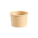 Bols compostables pour nourriture chaude et froide (papier kraft)