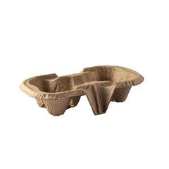 Cabarets de transport compostables (pâte à papier)