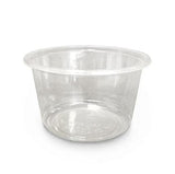 Round Compostable Deli Containers (Transparent PLA)