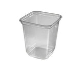 Compostable Rectangular Deli Containers (Transparent PLA)