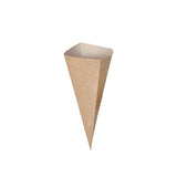 Compostable French Fry Cones (Kraft Cardboard)