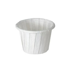 100% Compostable Soufflé Cups (Pleated Paper)
