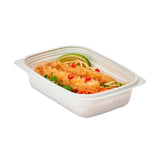 Microwavable Compostable Lids (White PLA)