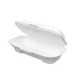 Contenants_à_charnièrebagasse_compostable_clamshell_blanc