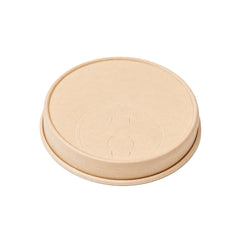 Compostable Lids with Butterfly Opening (Kraft Bamboo)