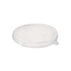 Couvercles compostables pour bols en bagasse (PLA transparent)