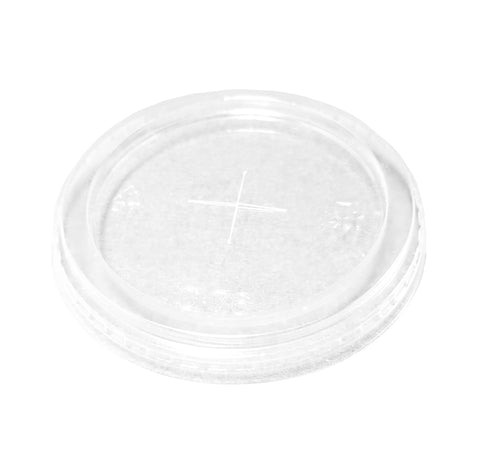 Compostable Cold Cups Lids 76mm (Transparent PLA)