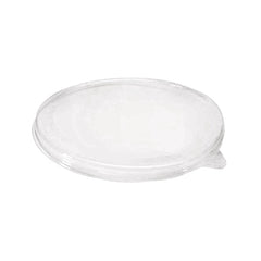 Couvercles compostables pour bols en bagasse (PLA transparent)