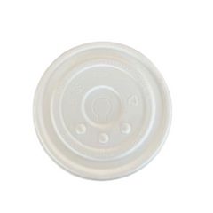 Compostable Cold Cup Lids (PFAS-Free Pulp Paper)