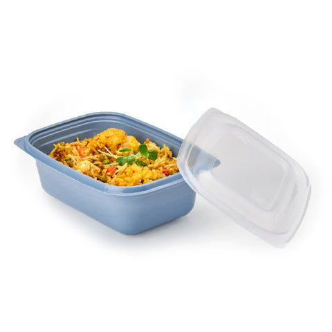 Microwavable Compostable Lids (White PLA)