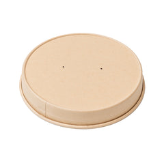Compostable Lids for Hot Bowls (Bamboo)