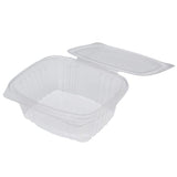 Contenants « deli » rectangulaires compostables (PLA transparent)