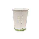 Bols compostables pour nourriture chaude avec graphiques (papier blanc)