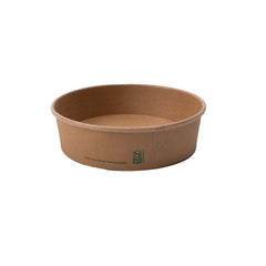Compostable Bowls for Cold Foods with Graphics (Kraft Paper)