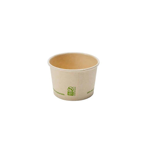 Compostable Portion Cup with Graphics (Bamboo)