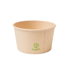 Compostable Containers for Hot and Cold Foods (Bamboo)