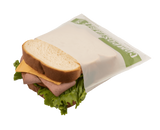 Sacs à sandwich à rabat compostables