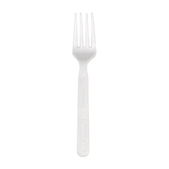 Compostable Forks (White PLA)