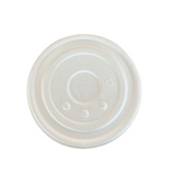 Compostable Bagasse Hot Cup Lids (PFAS-Free Fibre)