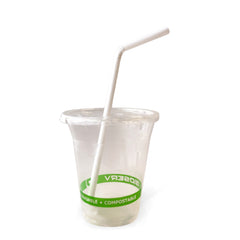 Compostable Straws (Transparent PLA)