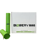 Sacs compostables pour bacs à compost - caisse (PLA)