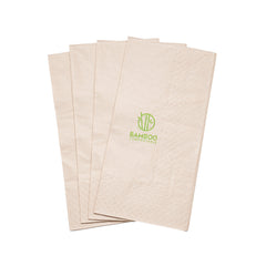 Serviettes de table compostables (bambou)