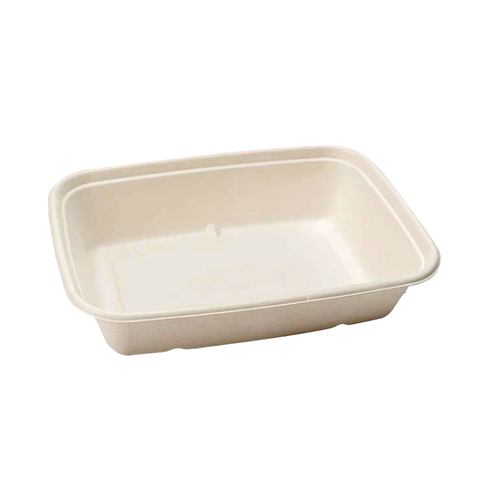 Compostable Meat and Produce Trays (Bagasse)