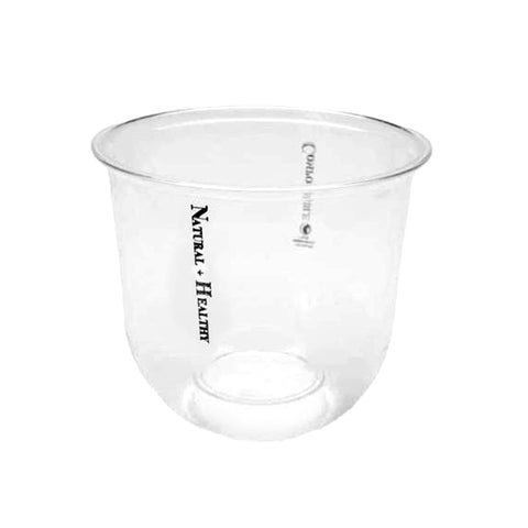 Verres à vin compostables (PLA transparent)