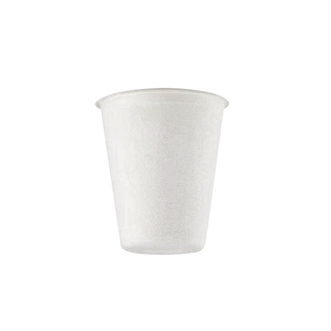 Verres compostables pour boisson chaude (bagasse blanc)