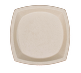 Assiettes carrés compostables (bagasse)