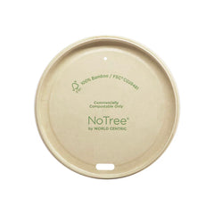 Open Case- Compostable Lids for Hot Cups (Bamboo)