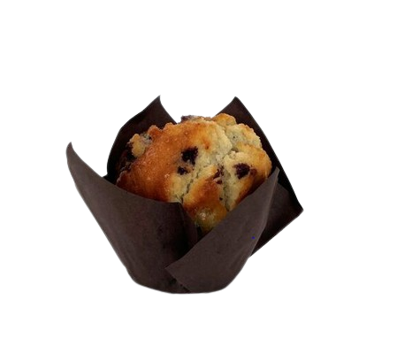 Moules à muffins « tulipe » compostables (papier brun)