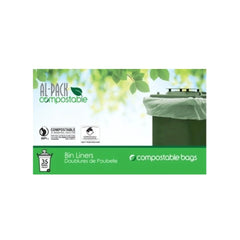 Open case - Compostable Bin Liner Bags for Compost - Case (PLA)