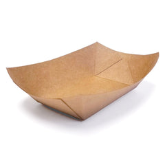 Compostable Bistro Trays (Kraft Paper)