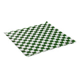 Papiers_alimentaires_damier_Vert_compostables_green_checkered_paper