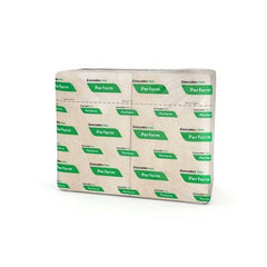 Serviettes de table moka brun compostables (papier)